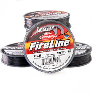 6lb Fireline Smoke Grey Thread .006in/0.15mm 15/50/125/300yd.