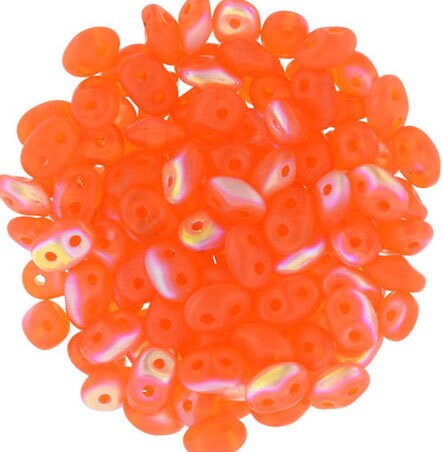 2/5MM MATUBO SUPERDUO Matte Hyacinth AB Beads