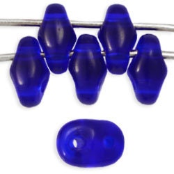 2/5MM MATUBO SUPERDUO Cobalt Beads
