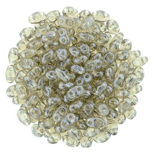 2/5MM MATUBO SUPERDUO Luster Black Diamond Beads