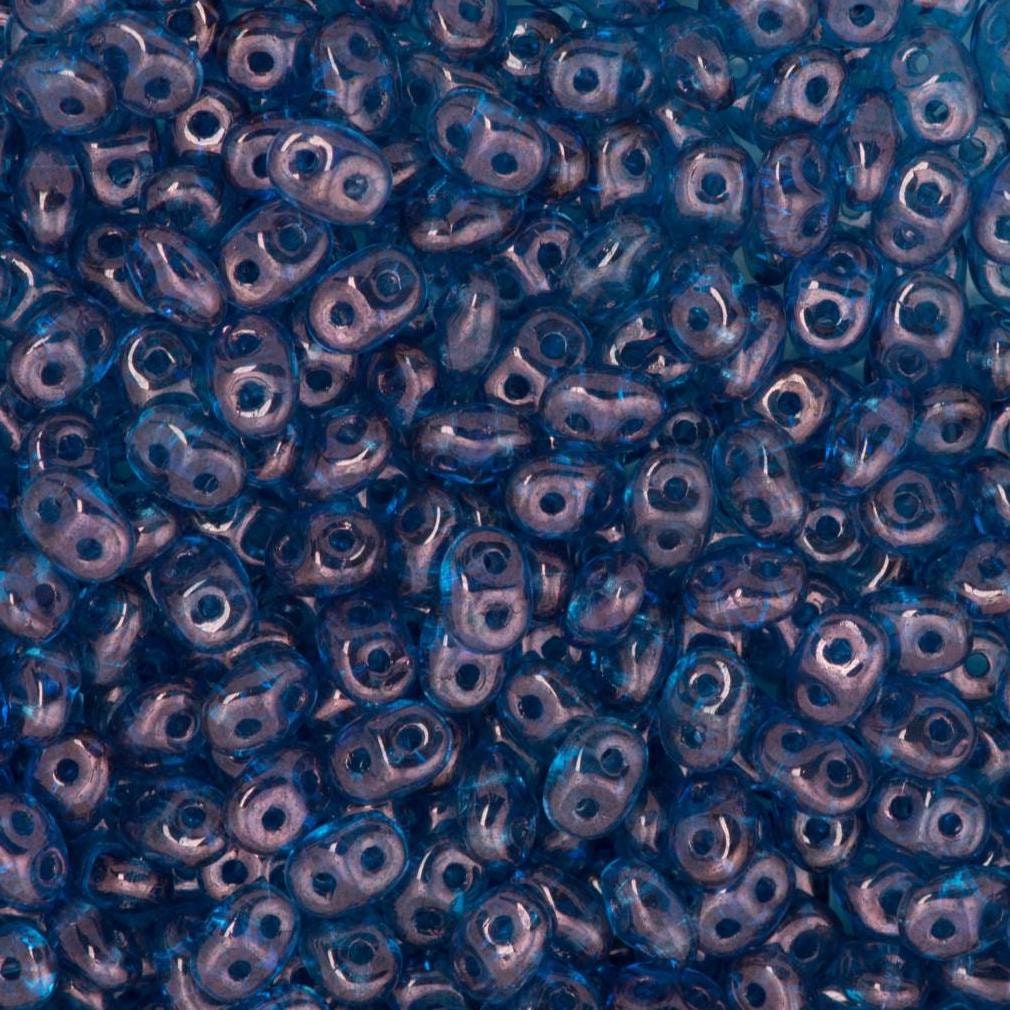 2/5MM MATUBO SUPERDUO Aquamarine Vega Beads