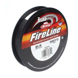 4lb Fireline Smoke Grey Thread .005in/0.12mm 15/50/125/300yd.