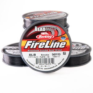 8lb Fireline Smoke Grey Thread .007in/0.17mm 15/50/125/300yd.