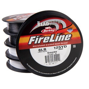 8lb Fireline Smoke Grey Thread .007in/0.17mm 15/50/125/300yd.