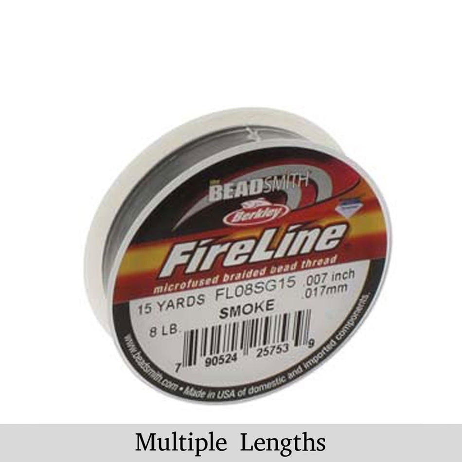 8lb Fireline Smoke Grey Thread .007in/0.17mm 15/50/125/300yd.