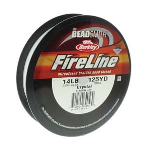 14lb Fireline Crystal Thread .009in/0.22mm 50/125yd.