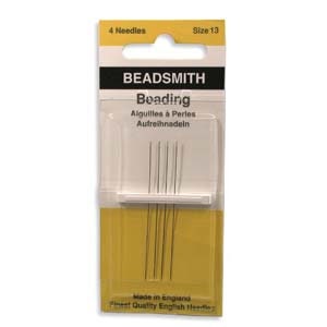 Size 13 English Beadsmith Beading Needles