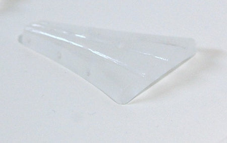 Large Vintage Matte Crystal Acrylic 3 Strand Pendant Focal Bead pnd044B