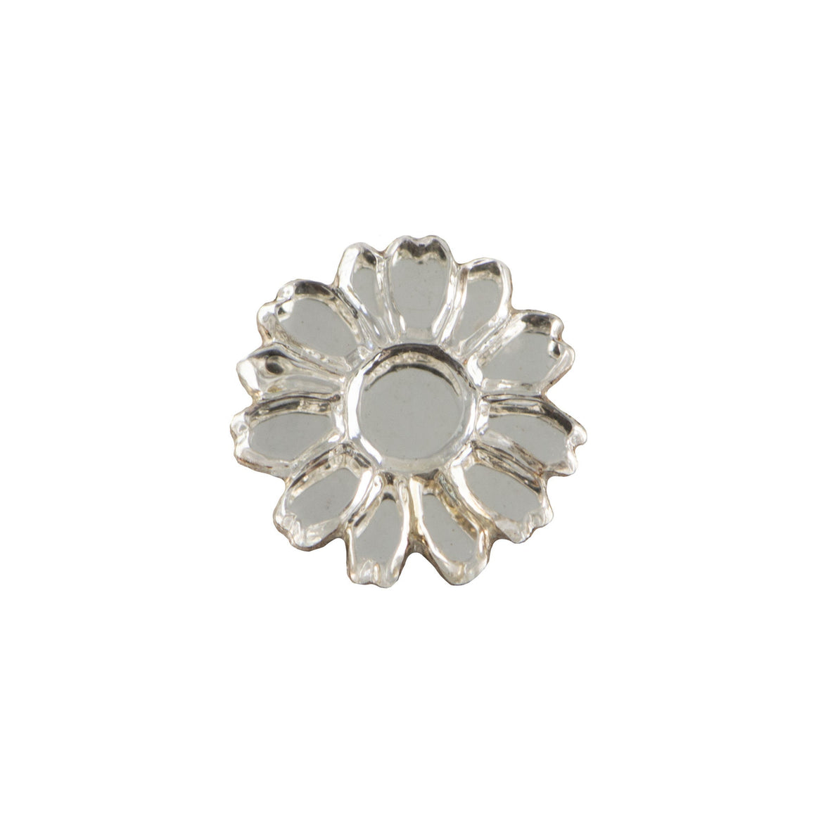 10mm Crystal Glass Flower Cabochon (2)