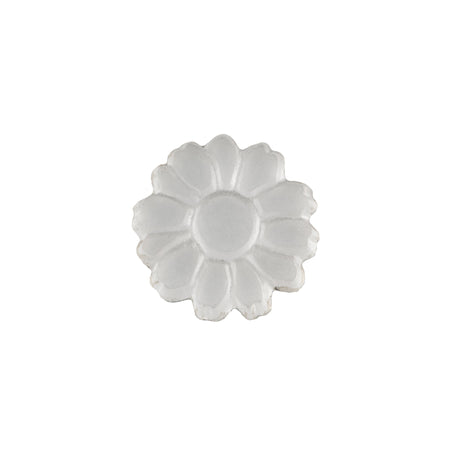 10mm Matte Crystal Glass Flower Cabochon (2)