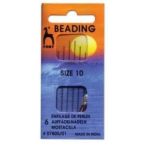 Size 10 Pony Beading Needles