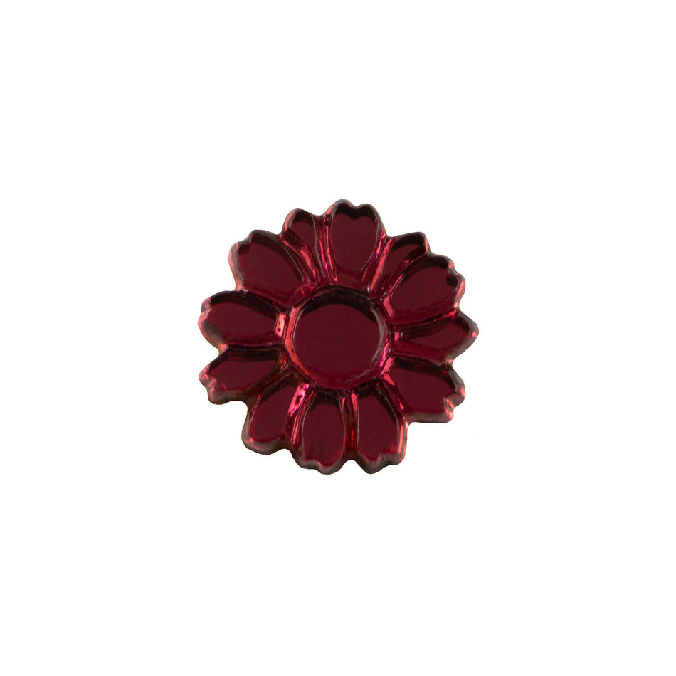 10mm Rose Glass Flower Cabochon (2)
