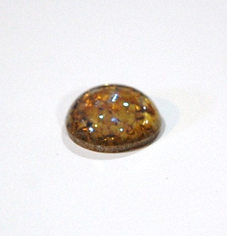 Topaz Foil Opal Round Cabochon 18mm (1) cab3008D
