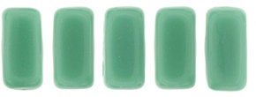 3/6mm Persian Turquoise Czech Mate Brick Beads (50)