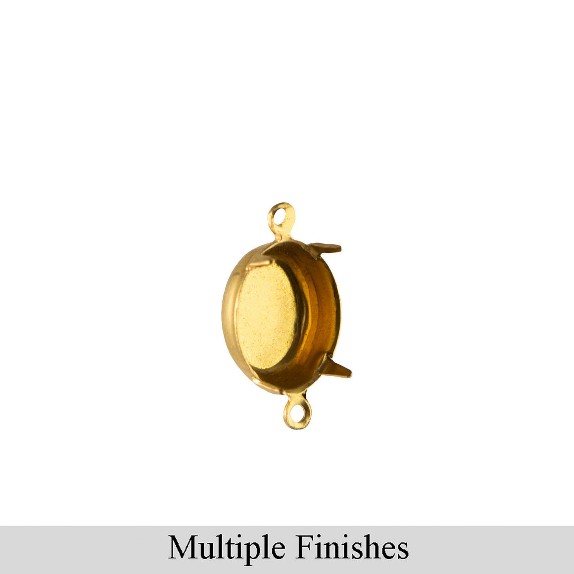 10x8mm Oval 2 Loop Closed Back Settings (12)
