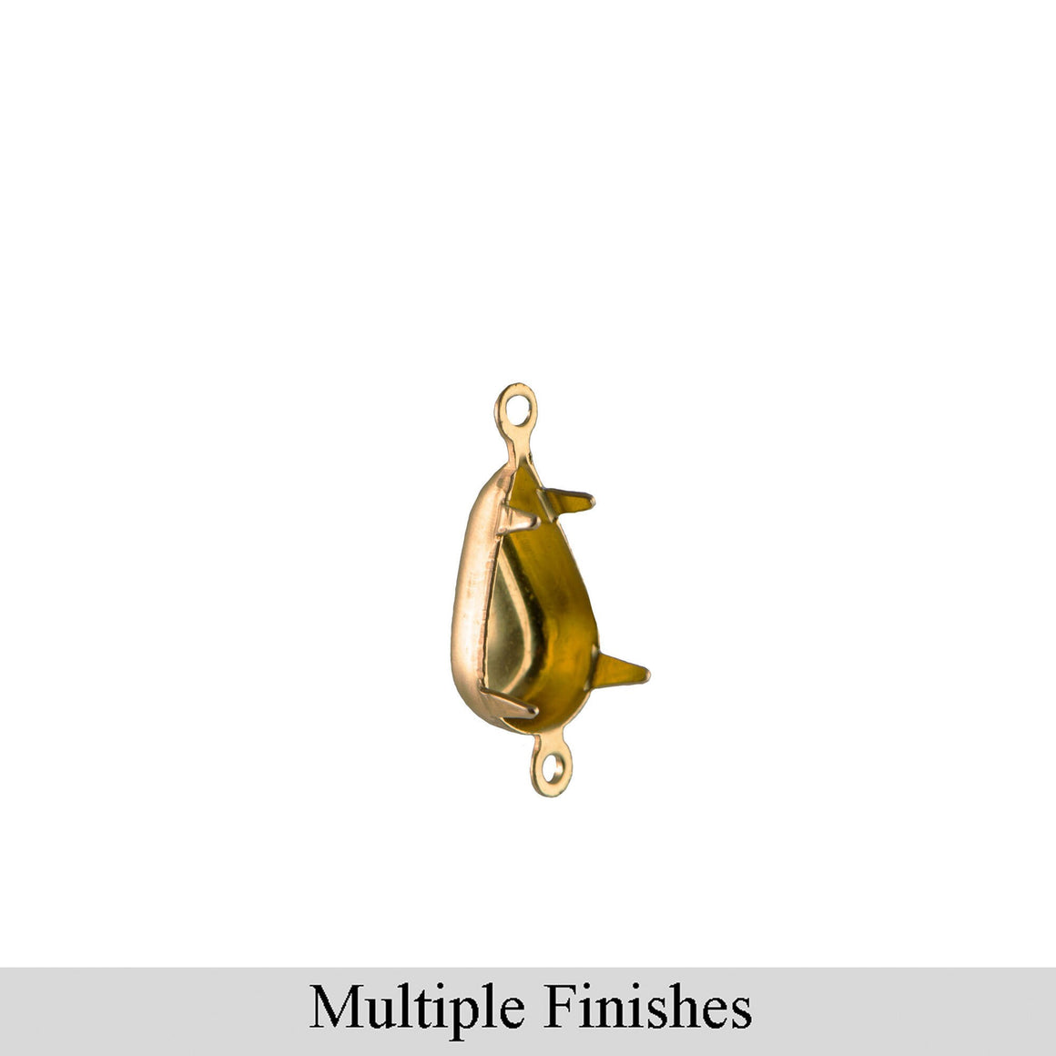 10x6mm Teardrop 2 Loop Closed Back Settings (16)