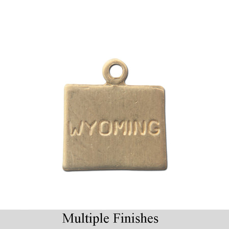 Wyoming State Charms (6)