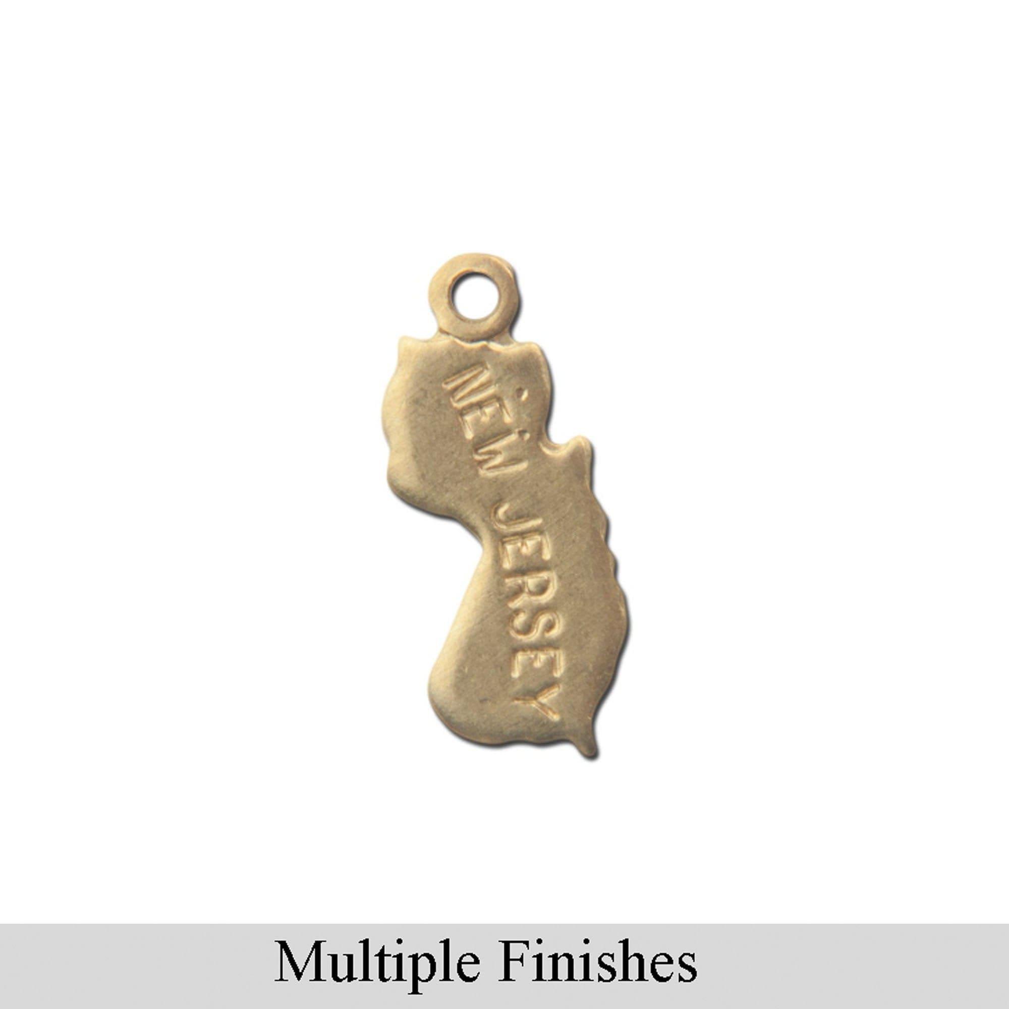 New Jersey State Charms (6)