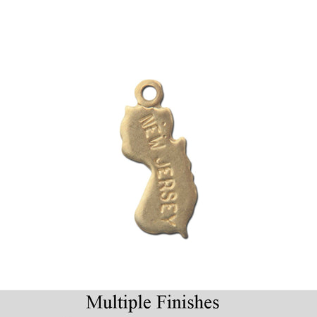 New Jersey State Charms (6)