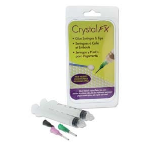 Crystal FX Glue Syringes and Tips Thick Velocity