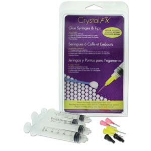 Crystal FX 15 Glue Syringes and Tips Medium Velocity