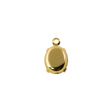 10x8mm Oval 1 Loop Closed Back Settings (12)