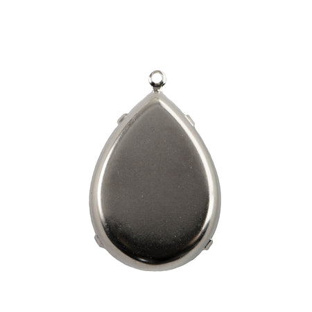 25x18mm Teardrop 1 Loop Closed Back Settings (6)