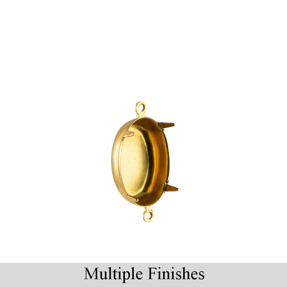 14x10mm Oval 2 Loop Closed Back Settings (10)