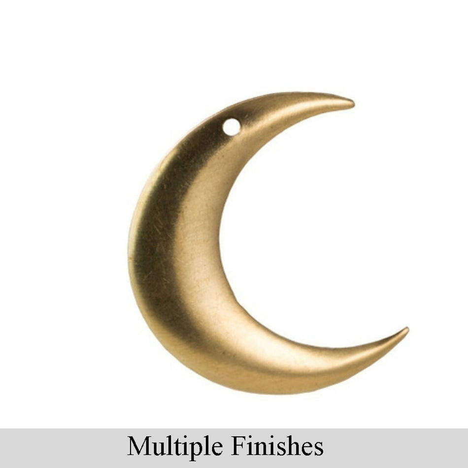 1 Hole ONLY RIGHT Facing Crescents 33x28mm (4)