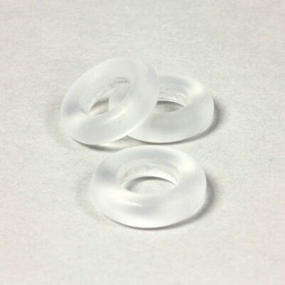 14mm Preciosa Matte Crystal Smooth Glass Rings (6)