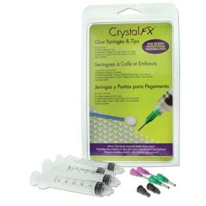 Crystal FX 15 Glue Syringes and Tips Thick Velocity