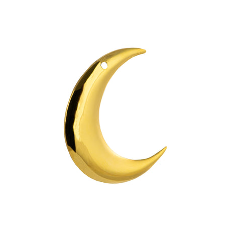 1 Hole ONLY RIGHT Facing Crescents 33x28mm (4)