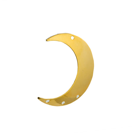 4 Hole ONLY LEFT Facing Crescents 33x28mm (4)