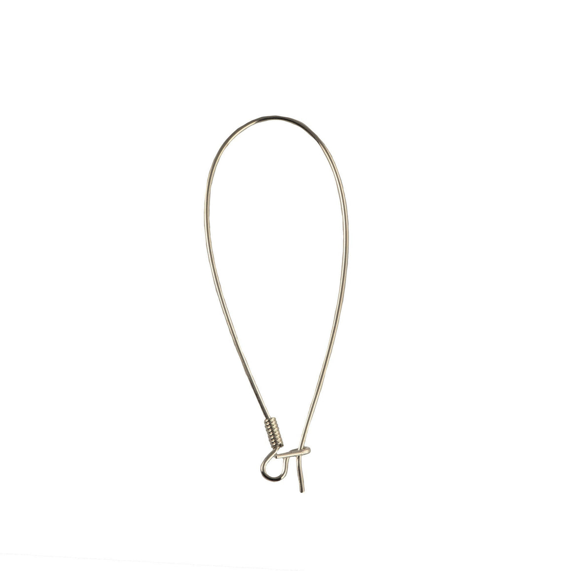 Surgical Steel Elongated Kidney Ear Wires (12)