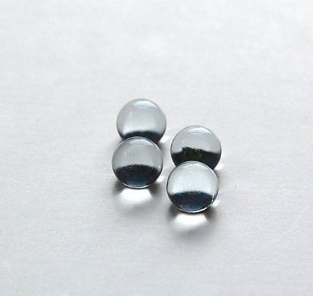 Czech Crystal Vitrail Clear Ball Cabochon 10mm (4) cab357A
