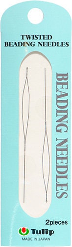 Tulip Twisted Beading Needles (2) U-TBN-006e