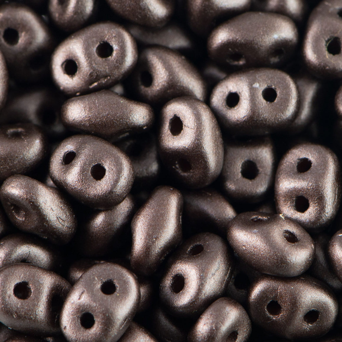 2/5MM MATUBO SUPERDUO Pearl Coat Bistre Beads
