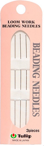 Tulip Loom Work Beading Needles (3) U-TBN-010e