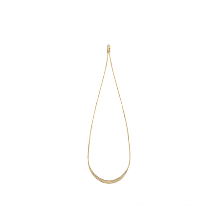 1 Hole Raw Brass Small Hammered 3D Teardrop Hoop Pendant 39x13mm (2)