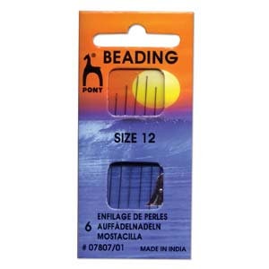 Size 12 Pony Beading Needles
