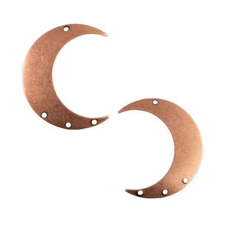 4 Hole BOTH Left and Right Crescents 33x28mm (4)
