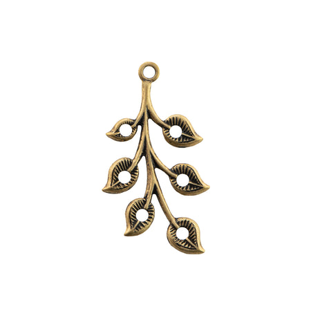 7 Hole Leaf Branch Pendant (4)