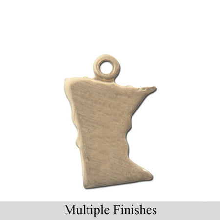Minnesota Blank State Charms (6)