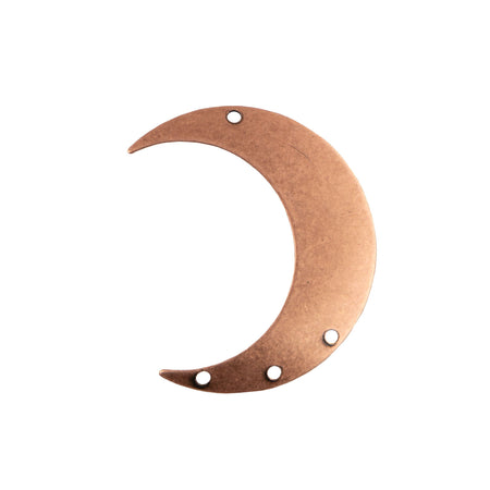 4 Hole ONLY LEFT Facing Crescents 33x28mm (4)