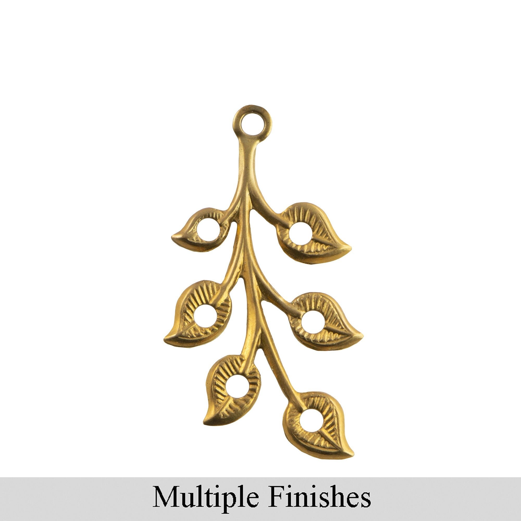 7 Hole Leaf Branch Pendant (4)