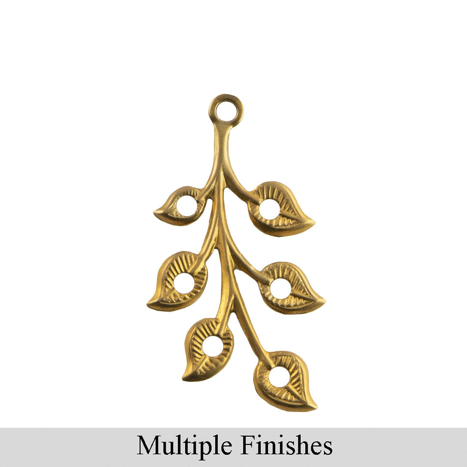 7 Hole Leaf Branch Pendant (4)