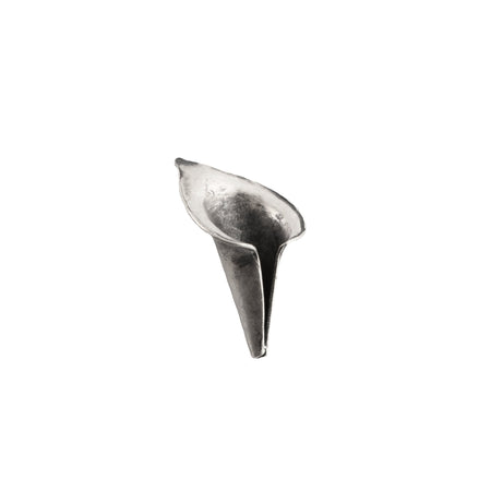 Small Calla Lily Bead Cap 11x10mm (6)