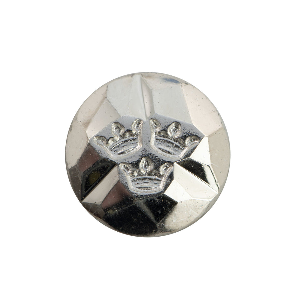 18mm Vitrail Crown Intaglio Glass Round Stone (1)