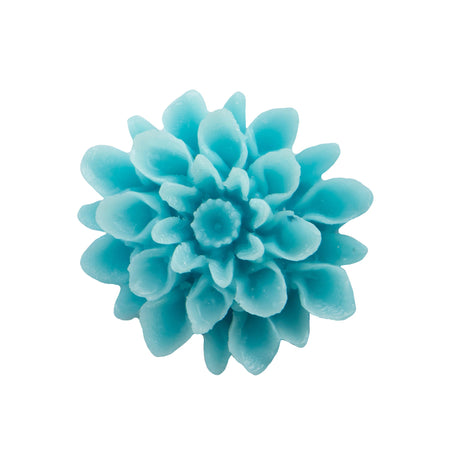 18mm Dahlia Flower Plastic Cabochon (4)