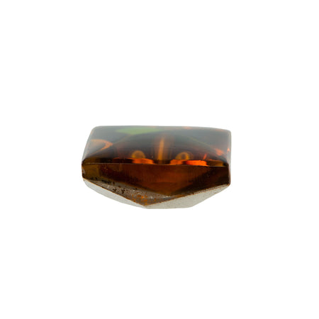 18mm Fleur-De-Lis Intaglio Glass Square Stone (1)